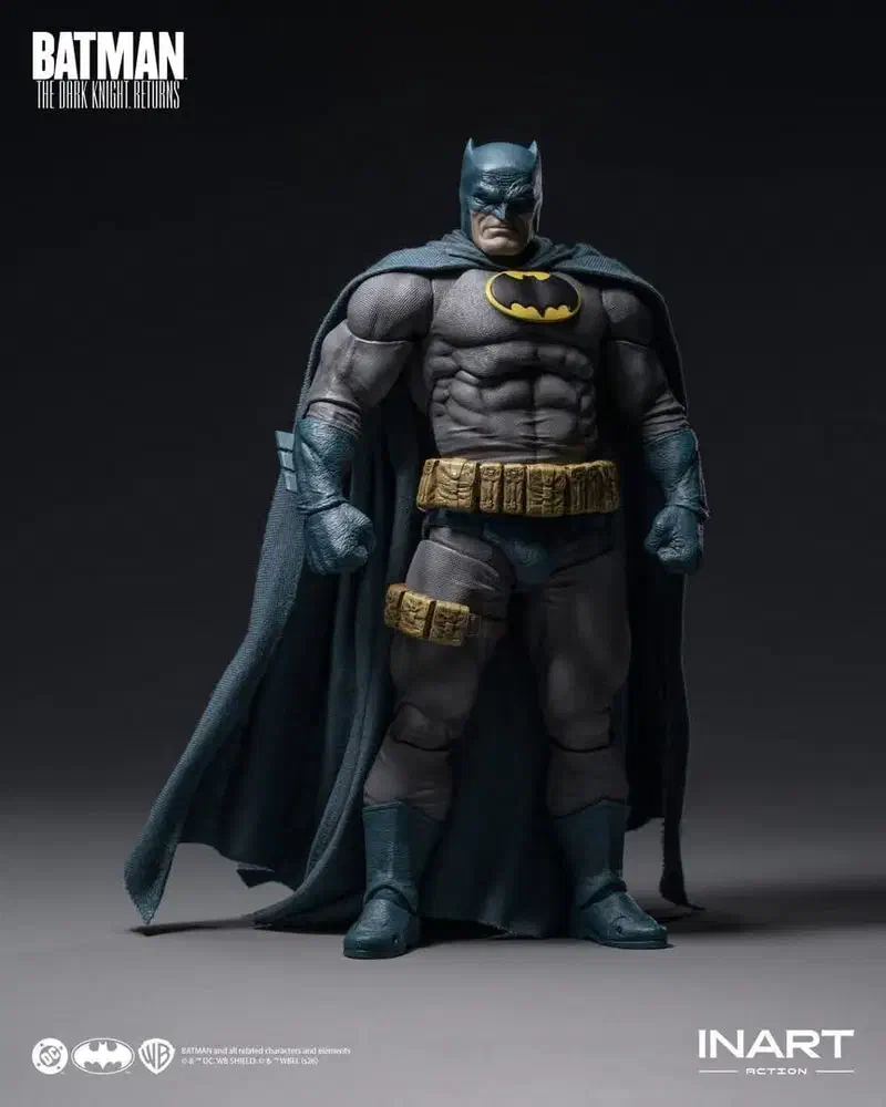 INART Action Batman Blue Suit accessories