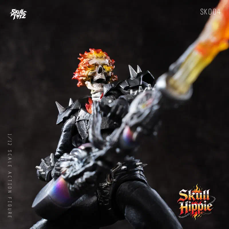 Skull Toyz SK004 Skull Hippie close-up