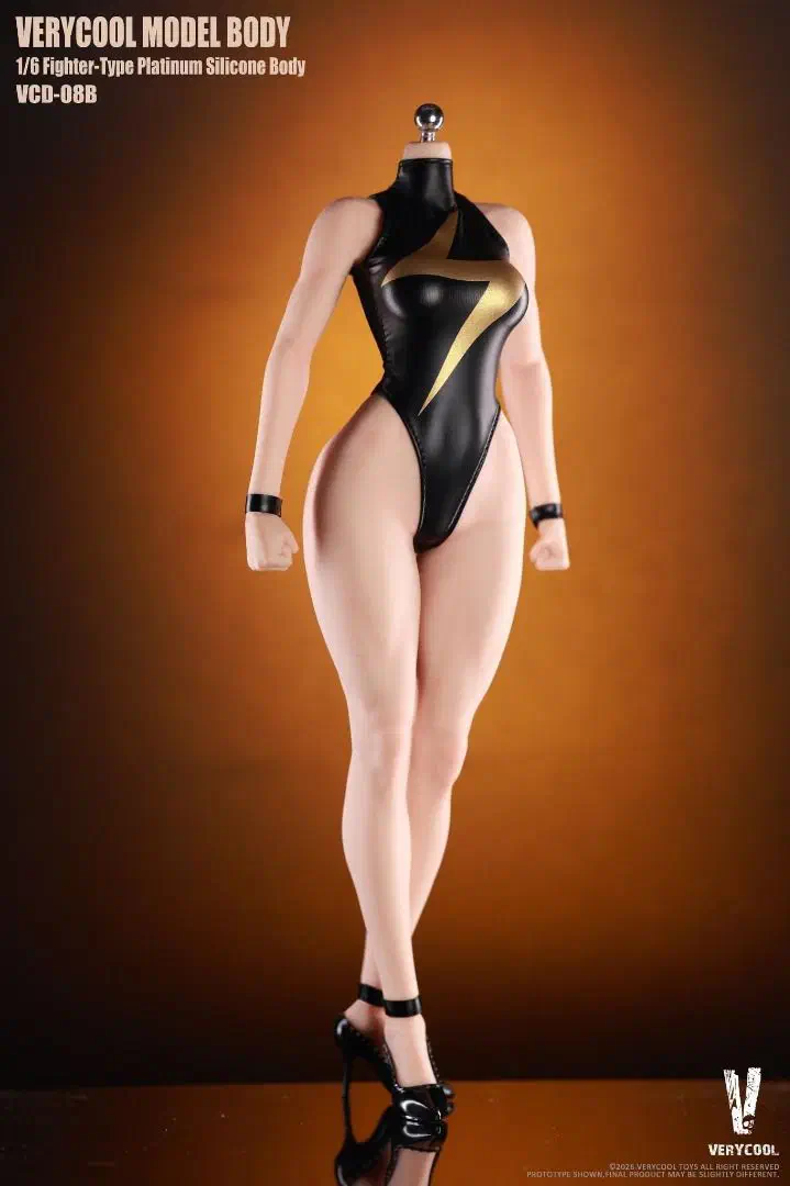 VERYCOOL VCD-08 Fighter Type 1/6 platinum silicone body